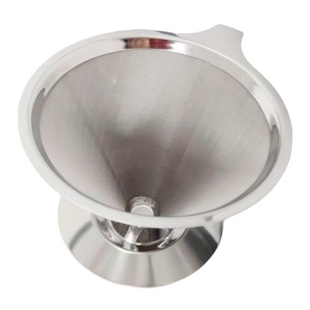 Soporte Filtro De Cafe Gadnic Acero Inoxidable 