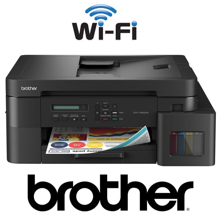 IMPRESORA MULTIFUNCION BROTHER T830DW INKTANK - Vista 1