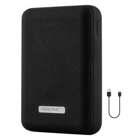 Cargador Portátil Gadnic BC-18 Mini 15000 mAh Carga Rápida 2 USB
