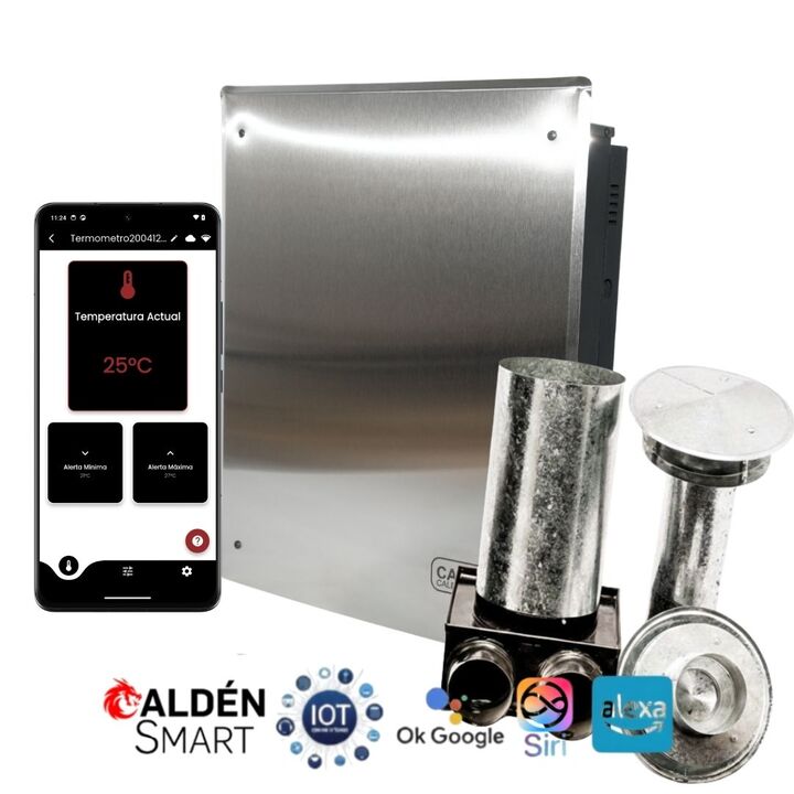 Calefactor Caldén Tiro Balanceado U (TBU) 3.0 Smart - Vista 1