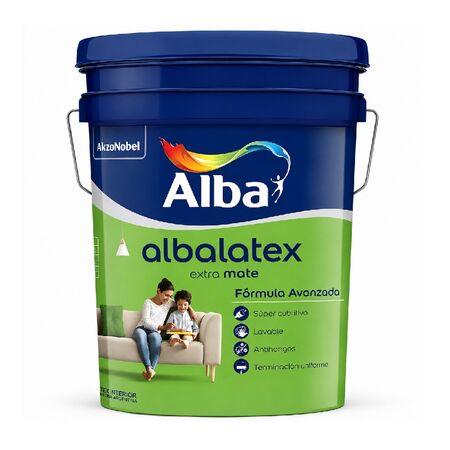 Albalatex Látex Interior Blanco Mate x 20 L