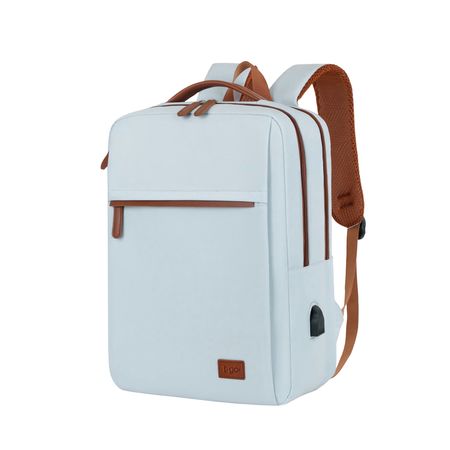 Mochila Ejecutiva Estetica Mujer Porta Notebook Tira Valija USB