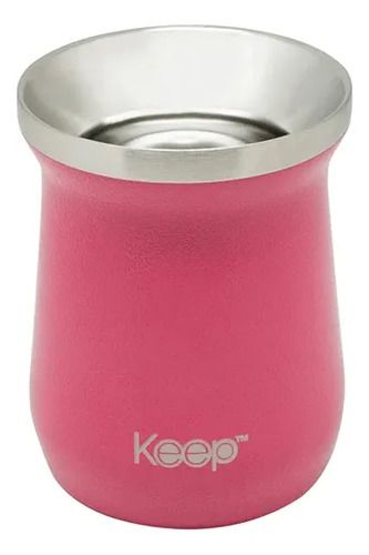 Mate Caja Hammered Keep 300 Ml Rosa Rosa - Vista 2