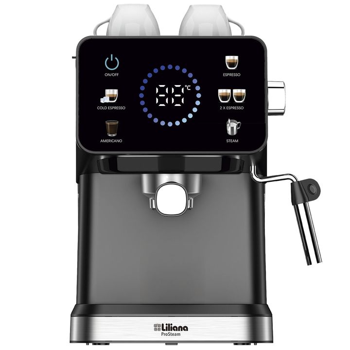Cafetera Express Liliana ProSteam 20 Bares Digital 1350W - Vista 1