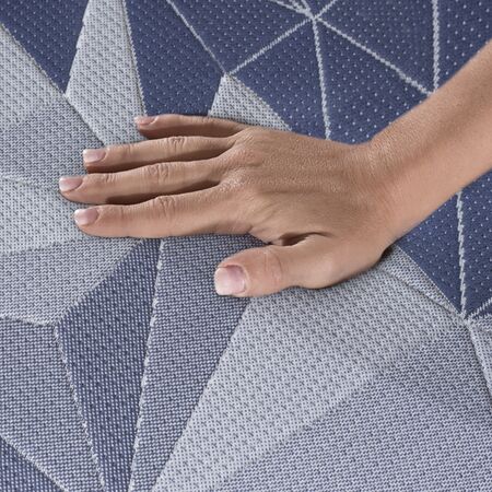 Colchon Serta Luisiana 1 Plaza y Media 90x190x28cm De Resortes Pocket Con Espuma Suave