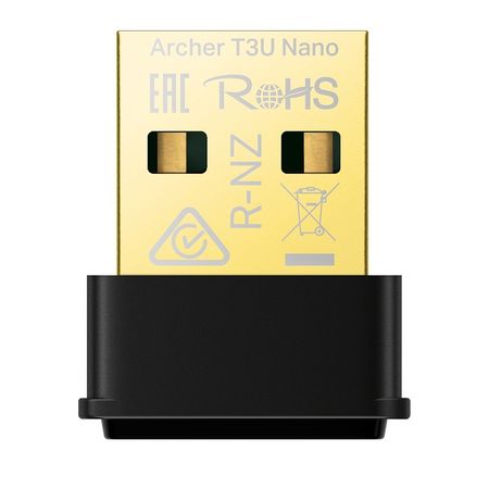 Placa Red WiFi USB Tp-Link Archer T3U Nano P.RedW AC1300 Dual Band