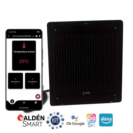 Calefactor Caldén Eléctrico Smart Extra Chato 750W