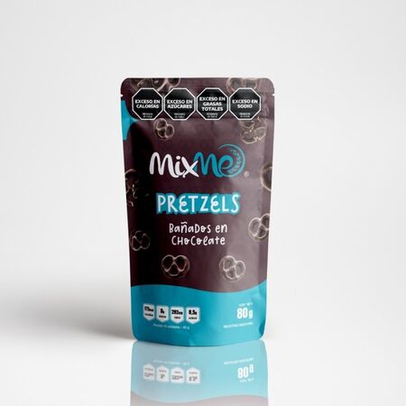 Pretzels Bañados en Choco MixMe Doypack 80 g