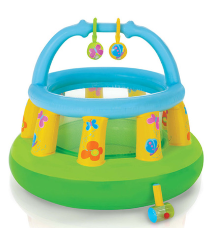 Corralito Inflable Gym Redondo 130x104cm 48474 Intex