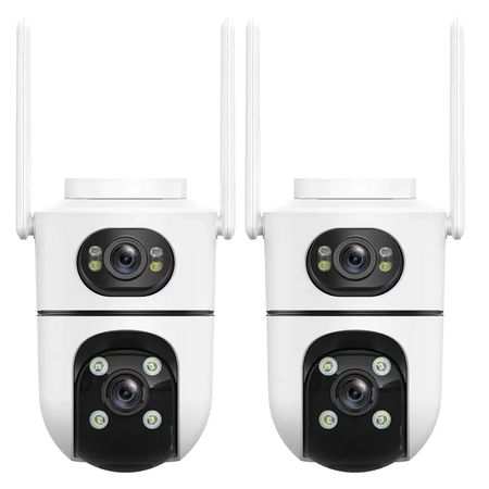 COMBO: x2 Cámara de Seguridad Dalton Doble Exterior Interior 4+4mp DA-CAM06