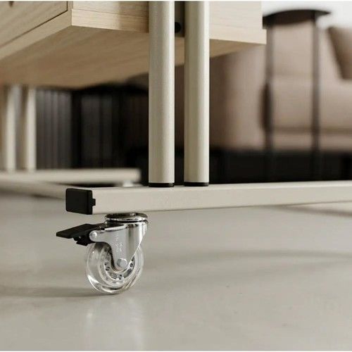 Rack TV Movil DS Home Hueso - Vista 2