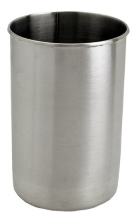 Tubo Salsero Nº6 Acero Inoxidable 12.5x25 Cm Acermel Acero Inoxidable