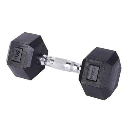 Mancuerna Force By Gadnic 5 kg Hexagonal Engomada