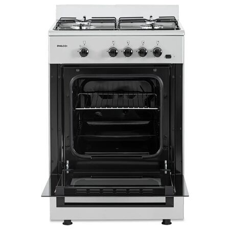 Cocina Philco Multigas 56cm Gris Plata Luz PHCM56P