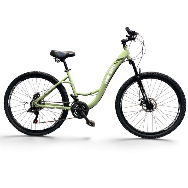 Bicicleta Fire Bird Mery _Cuadro de acero _ Verde_Freno a disco _21vel _ Rodado 27.5” - Vista 1