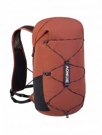 Mochila Aonijie Ultraliviana Unisex Trail Running Rojo
