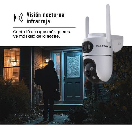 Cámara de Seguridad Dalton Doble Exterior Interior 4+4mp DA-CAM06