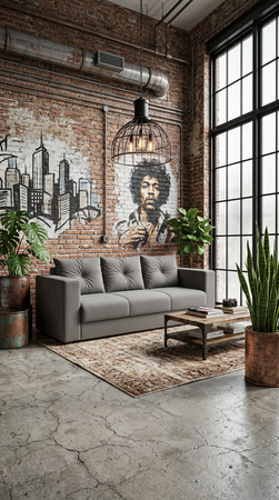 Sillon Yostin tres cuerpos Gris