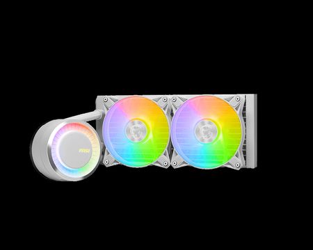 Water Cooling MSI MAG CORELIQUID E240 2x CPU Cooler 240mm White