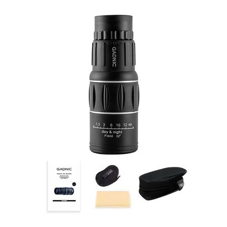 Monocular Gadnic Wildstec 16x52 Alcance 8000mts Impermeable