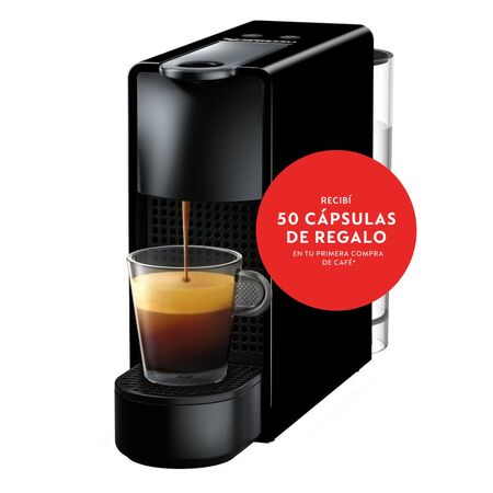 Cafetera Nespresso Essenza Mini Negra C30-AR-BK-NE2-IMPO