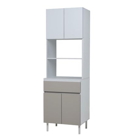 Multiuso Porta Hornos Livorno 60CM 4 P 1 C Beige Avellana