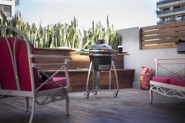 Kamado Argentino Asador Pampero - Horno Ceramico - Parrilla - Vista 2
