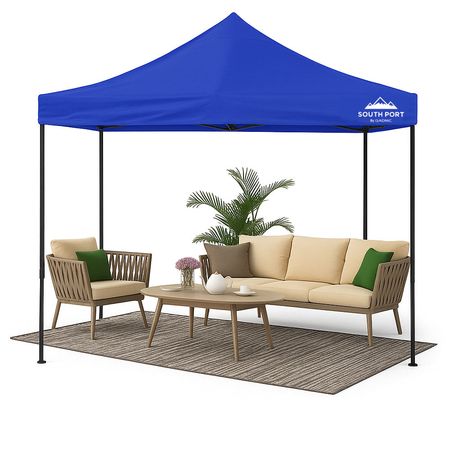 Gazebo Gadnic 3X3M-NR Plegable 3x3 Toldo Reforzado Estructura Metálica