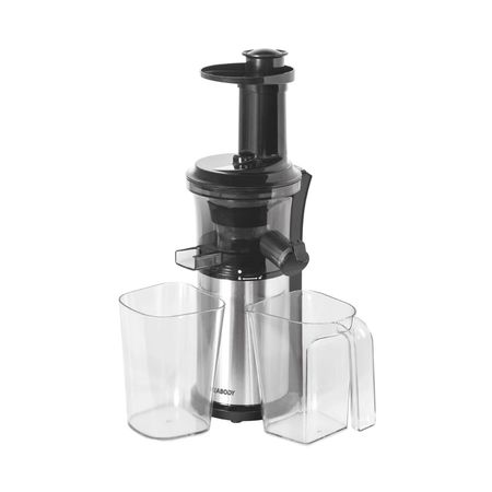 Juguera Eléctrica Peabody Pe-sj10 Slow Juicer Color Negro/Acero inoxidable