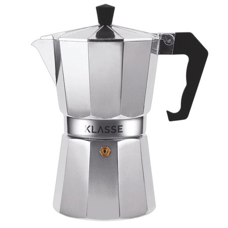Cafetera Estilo Italiano Moka Klasse 6 Tazas 300 ml de Aluminio (KS3701)