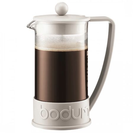 Cafetera Brazil 3 Pocillos Blanca Bodum