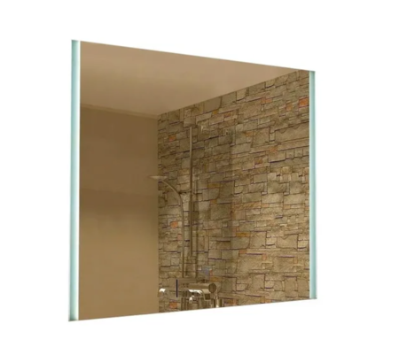 Espejo Luces Led Laterales 28W 80X60Cm Cromo » Modelo: Espejo 2