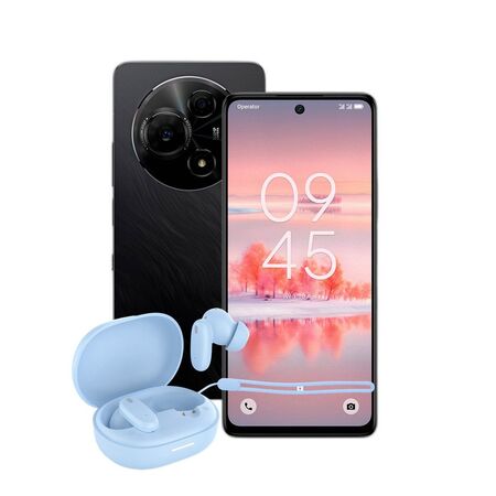 Combo TCL 60 NXTPAPER 8+512GB Dark Black + FlowBuds TWS Dekkin Celeste