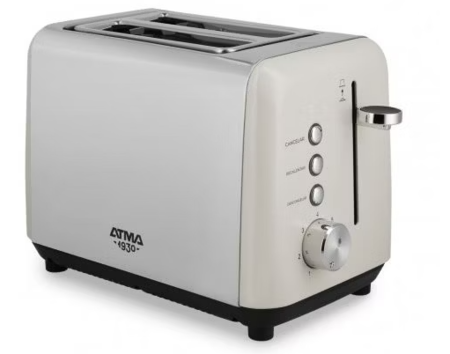 Tostadora Vintage Toat21vcp Crema Atma