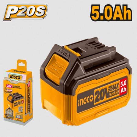 BATERIA 20V LI-ON 5.0AH INDUSTRIAL INGCO FBLI20031