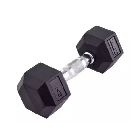 Mancuerna Hexagonal Engomada Randers 2kg ARG-MHEX-002