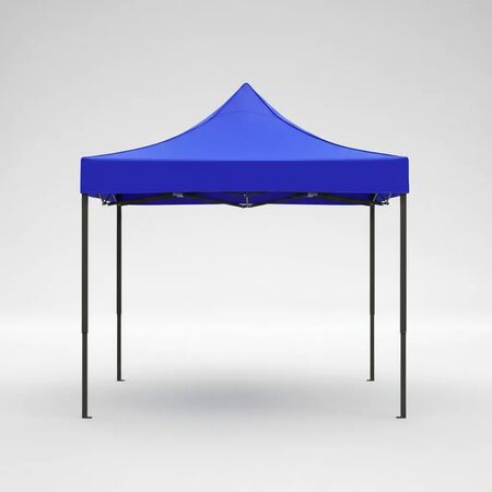 Gazebo Plegable S/Pared 3x3m Black Jack Gaze01 Oxford 1080d Azul