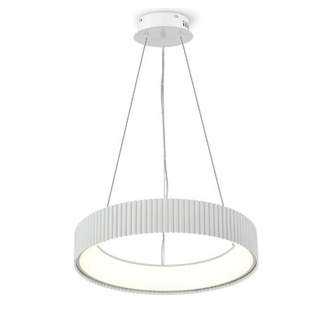 Lampara Colgante Moderno Camboya Luz Led 36w Blanco Dinamico