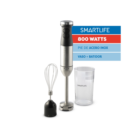 Mixer Smartlife Minipimer Licuadora 800W 5010 Pn