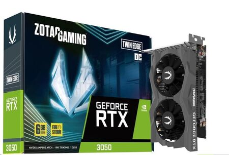 GPU ZOTAC GAMING RTX 3050 6GB TWIN EDGE (ZT-A30510H-10A)