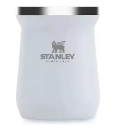 Mate Termico 236ml Stanley Classic Inoxidable Sin Bpa Blanco
