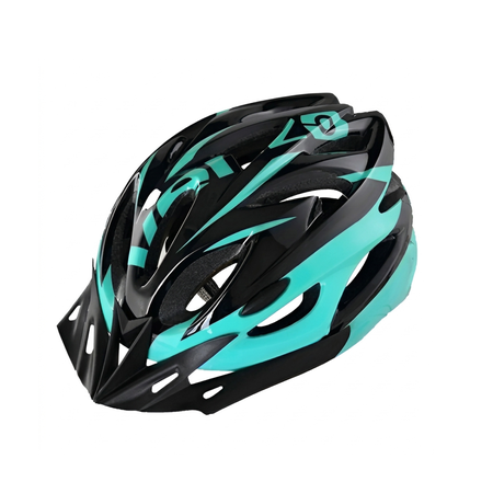 Casco VZ Vuelta 011 L Negro+Teal 