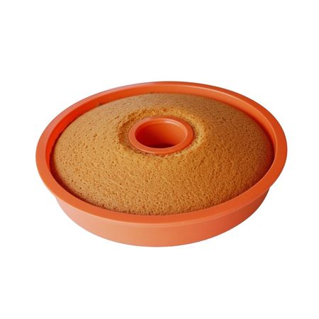 Molde Silicona 24Cm Savarin Flanera Apto Horno Microondas