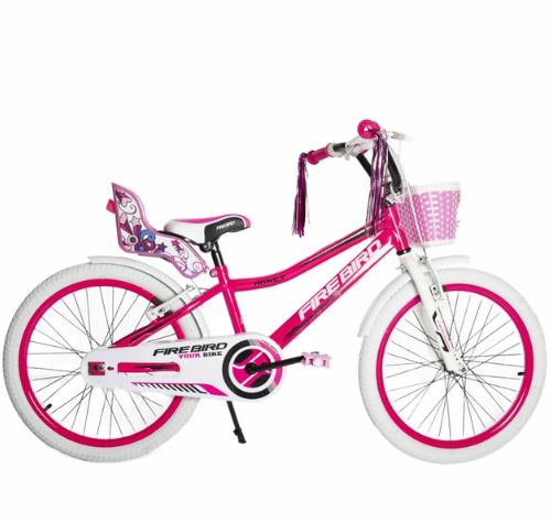BICICLETA NIA FIREBIRD HONEY R 20 CON CANASTO PORTA MUECA - Vista 1