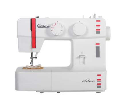Maquina De Coser  Activa Blanca Godeco