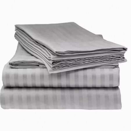 Sabanas Dobby Queen 1.60x2.00 Extra Suave Color Gris