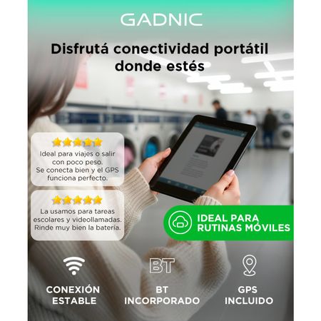 Tablet Gadnic 7 Pulgadas 32GB Android 13 Bluetooth