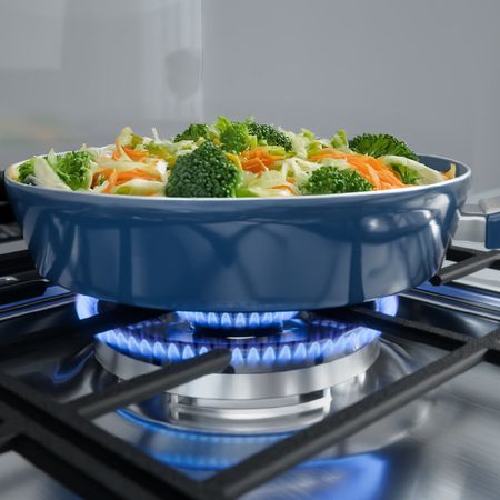Cocina Multigas 56 cm Inoxidable con Air Fryer Drean CD5617AI0