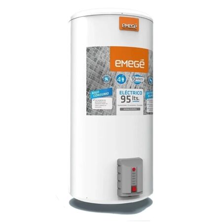 Termotanque Eléctrico Emege 95 Litros Carga Inferior Ttqe95e