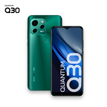 Celular Quantum Q30 Octa-Core 6/128 GB 48+5+2/8 MP Verde